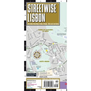 Streetwise Lisbon Map - Laminated City Center Street Map of Lisbon, Portugal: City Plan (Michelin Maps)