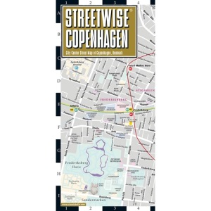 Streetwise Copenhagen Map - Laminated City Center Street Map of Copenhagen, Denmark: City Plan (Michelin Maps)