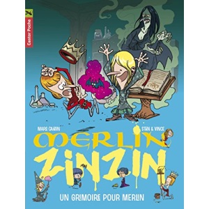 Merlin Zinzin, Tome 1 : Un grimoire pour Merlin