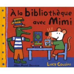 A la bibliothèque avec Mimi