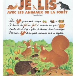 Je lis avec les animausx de la forêt