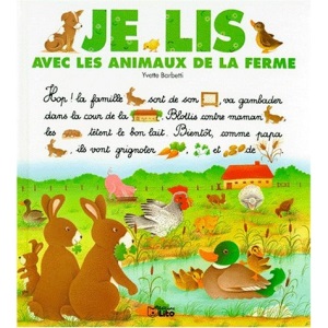 Je lis avec les animaux de la ferme