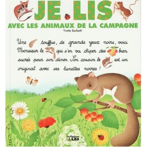 Je lis avec les animaux de la campagne