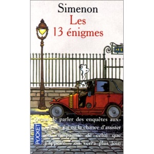 LES 13 ENIGMES