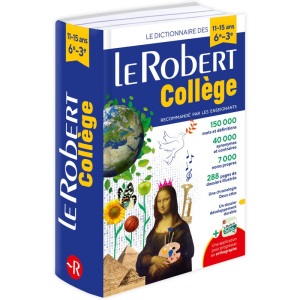 Le Robert College 2024: Monolingual French Dictionary for College Students (Le Robert Scolaire)