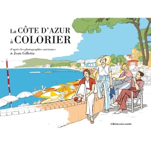 La Côte d'Azur à colorier