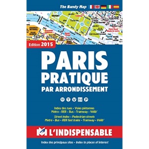Plans de Paris: Paris street index and maps: Paris pratique par arrondissement