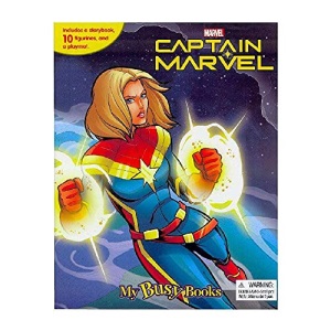 Marvel Captain Marvel My Busy Book