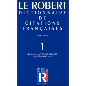 Dictionnaire Des Citation Francaises T