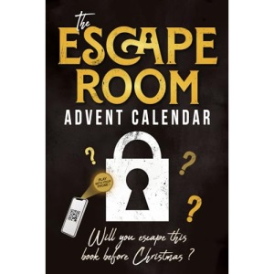 The Escape Room Advent Calendar: Puzzle book for adults with 24 interactive riddles to solve while waiting for christmas