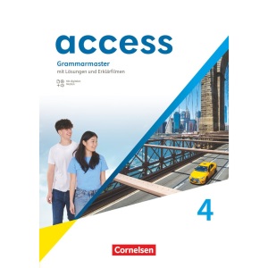 Access Band 4: 8. Schuljahr - Allgemeine Ausgabe 2022 - Grammarmaster: Mit Lösungen und Erklärfilmen