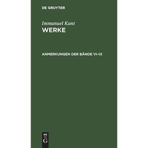 Anmerkungen der Bände VI-IX