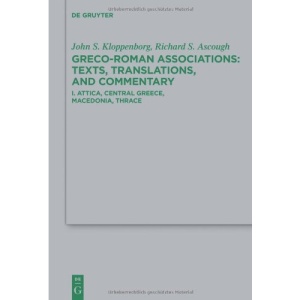 Attica, Central Greece, Macedonia, Thrace (Beihefte Zur Zeitschrift Fur Die Neutestamentliche Wissenschaft Und Die Kunde Der Alteren Kirche)