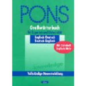 Pons German Series: Pons Grosswoerterbuch E/D D/E Und Lexiface Professional E/D D/E