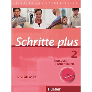 Schritte plus 2. Niveau A1/2. Kursbuch + Arbeitsbuch mit Audio-CD zum Arbeitsbuch: Deutsch als Fremdsprache