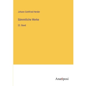 Sämmtliche Werke: 22. Band