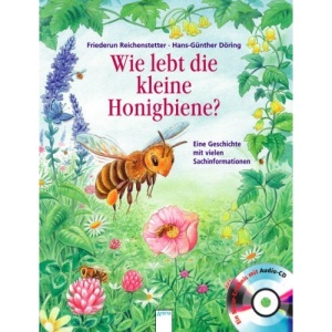 Wie lebt die kleine Honigbiene?: Eine Geschichte mit vielen Sachinformationen