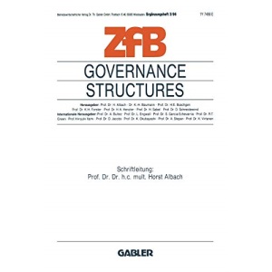 Governance Structures: Umbruch in der Führung von Großunternehmen (ZfB Special Issue)