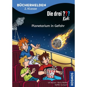 Die drei ??? Kids, Bücherhelden 2. Klasse, Planetarium in Gefahr: Gut lesen können - Kinderbuch für Erstleser ab 7 Jahren - Spannende Detektivgeschichten mit Justus, Peter und Bob