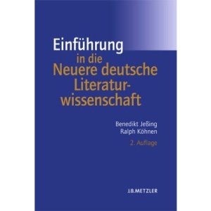 Einführung in die Neuere deutsche Literaturwissenschaft