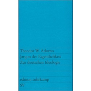 Jargon Der Eigentlicheit