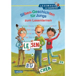 Silben-Geschichten für Jungs zum Lesenlernen