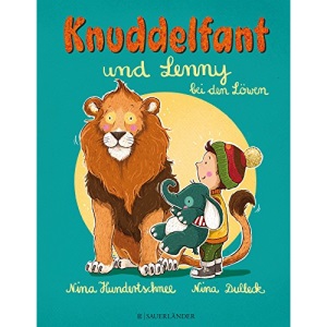 Knuddelfant und Lenny bei den Löwen