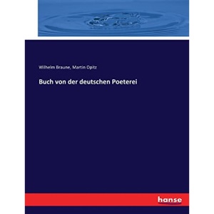 Buch von der deutschen Poeterei