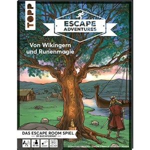 Escape Adventures - Von Wikingern und Runenmagie: Das ultimative Escape-Room-Erlebnis jetzt auch als Buch! Mit XXL-Mystery-Map für 1-4 Spieler. 90 Minuten Spielzeit