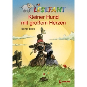Lesefant. Kleiner Hund mit großem Herzen