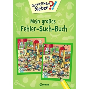 Die verflixten Sieben - Mein großes Fehler-Such-Buch: Band 1