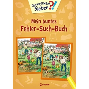 Die verflixten Sieben - Mein buntes Fehler-Such-Buch: Band 2