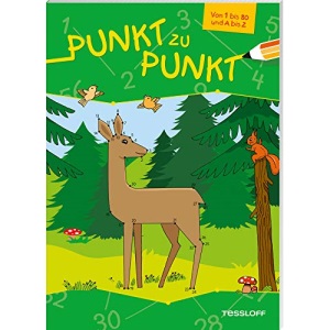 Punkt zu Punkt (Reh): Von 1 bis 80 und A bis Z