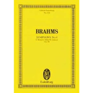 Symphony No. 4, Op. 98: In E Minor: op. 98. Orchester