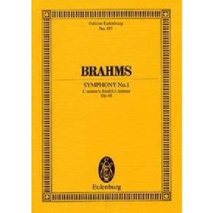 Symphony No. 1 in C Minor, Op. 68. Miniature Score
