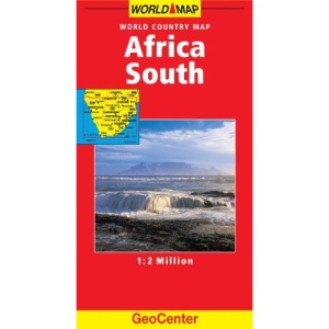 Africa South GeoCenter World Map