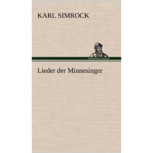 Lieder Der Minnesinger