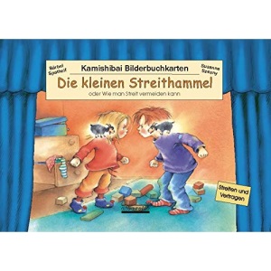 Die kleinen Streithammel, Kamishibai-Bilderbuch-Karten: 11 Bilderbuchkarten fürs Kamishibai Erzähltheater, für handelsübliche Kamishibais im DIN A 3 Format