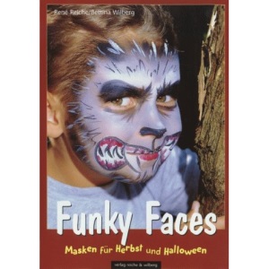 Funky Faces.Masken fÃ¼r Herbst und Halloween