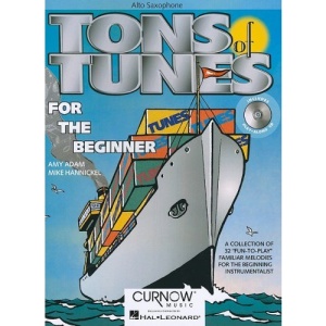 Tons of Tunes for the Beginner: Alto Saxophone [With CD (Audio)]