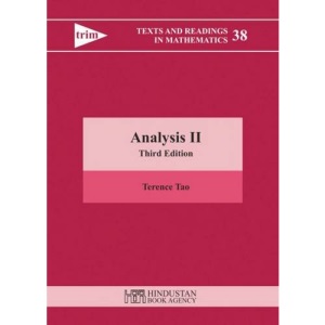 Analysis II (Texts and Readings in Mathematics)
