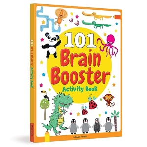 101 Brain Booster Activity Book-colouring books for kids: Fun Activity Book for Children (101 Fun Activities)