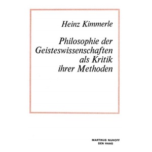 Philosophie der Geisteswissenschaften als Kritik Ihrer Methoden (Tertiary Level Biology)