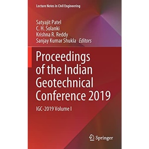Proceedings of the Indian Geotechnical Conference 2019: IGC-2019 Volume I: 133 (Lecture Notes in Civil Engineering)