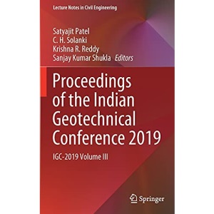Proceedings of the Indian Geotechnical Conference 2019: IGC-2019 Volume III: 136 (Lecture Notes in Civil Engineering)