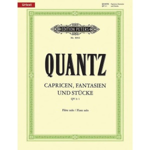 Caprices, Fantasies and Pieces QV 3:1 for Flute: Urtext (Edition Peters)