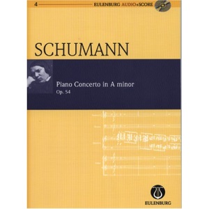 Concerto A minor op. 54 - 4 - piano and orchestra - study score + CD - (EAS 104)