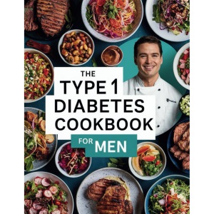 The Type 1 Diabetes Cookbook For Men : 110+ Recipes Low-Sugar & Low-Carbs, Low Sugar Blood Sugar Friendly Treats