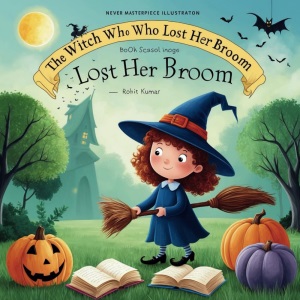 THE WITCH WHO LOST HER BROOM: A HALLOWEEN BOOK FOR KIDS