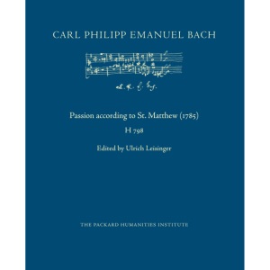 Passion according to St. Matthew (1785)